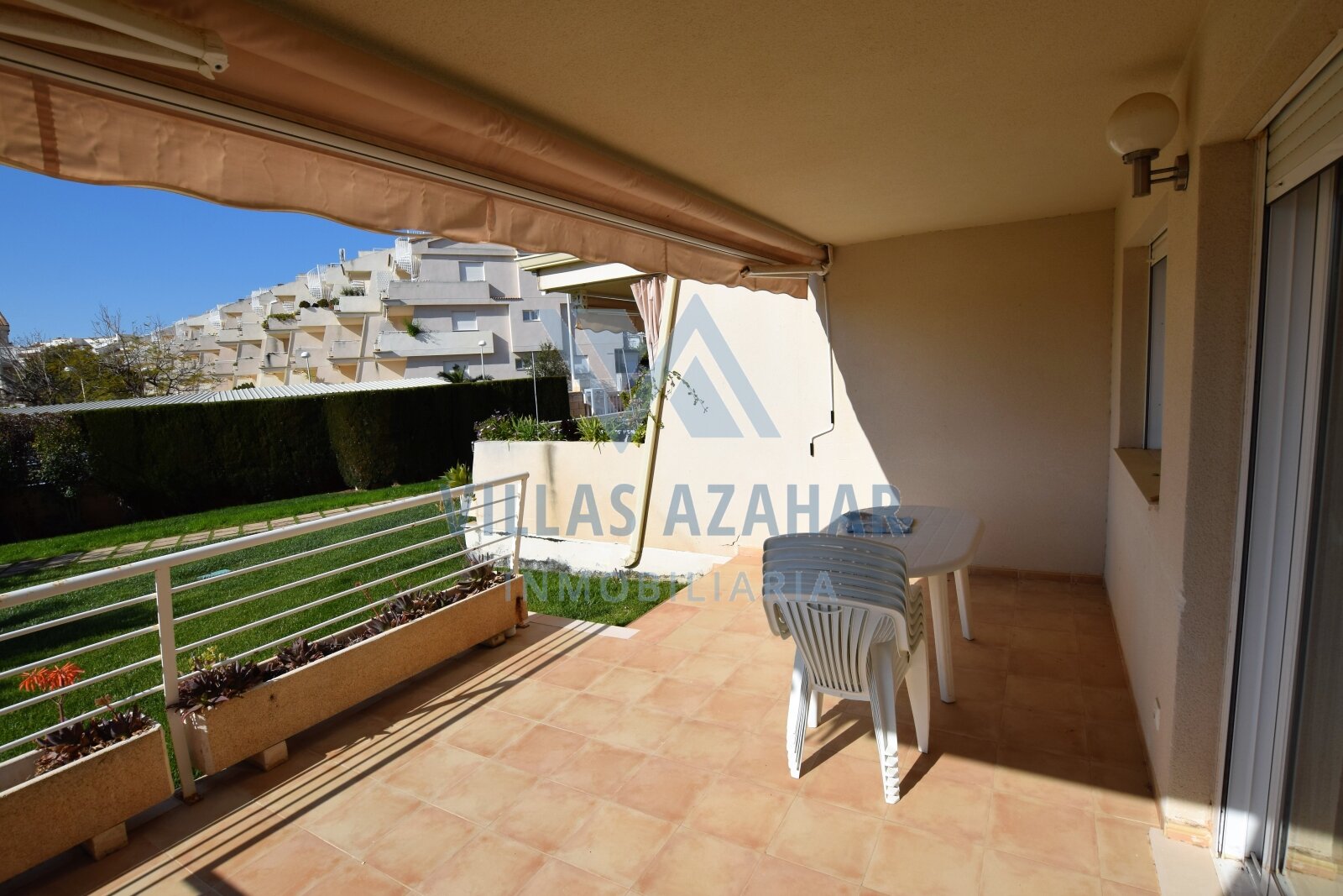 Alcala Blau II großzügiges Appartement mit Terrasse nahe Pool