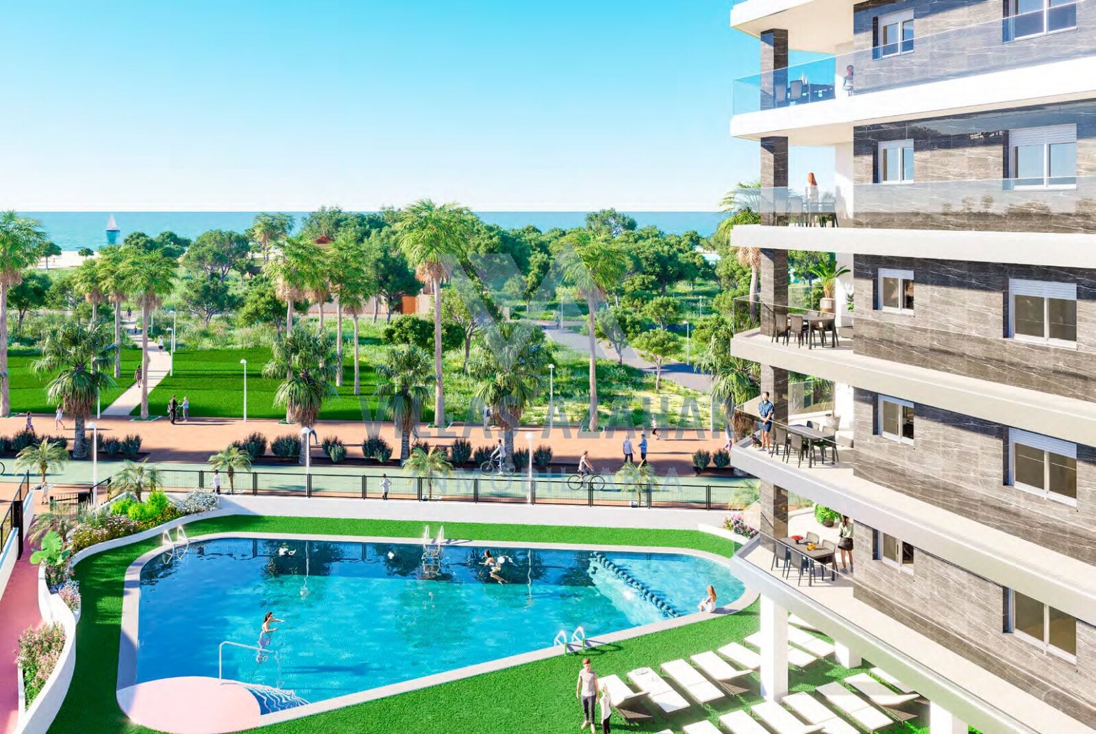 Exclusive new-build front line development Torre la Sal