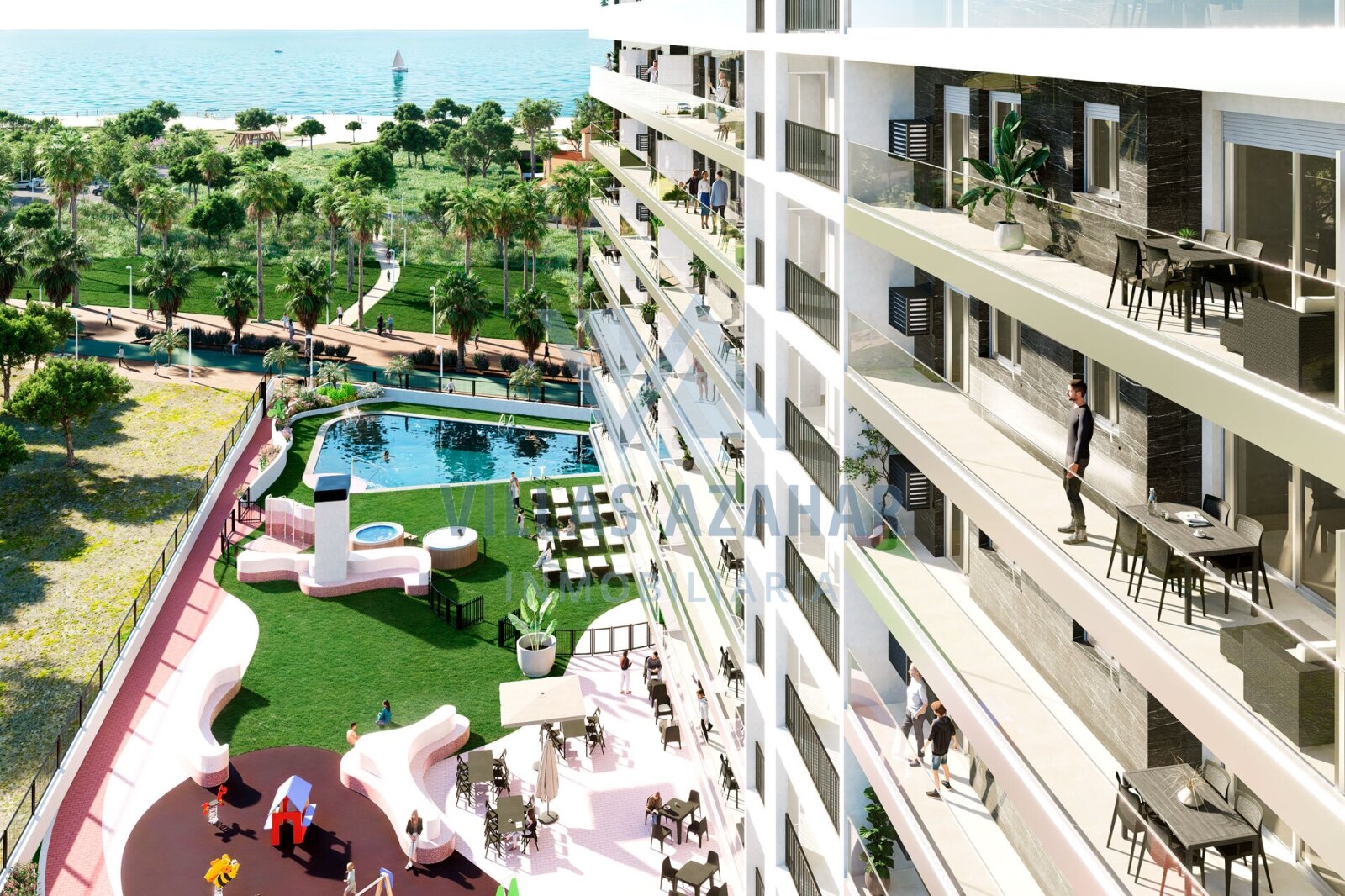 Exclusive new-build front line development Torre la Sal