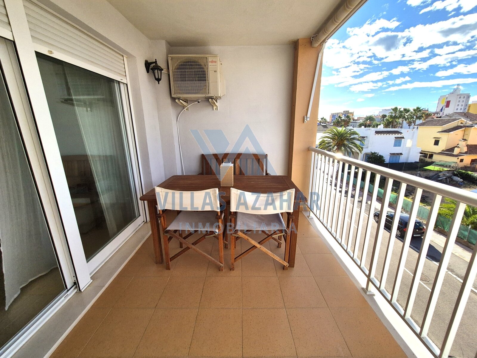 2 bed apartment near beach with huge terrace of 50 m2