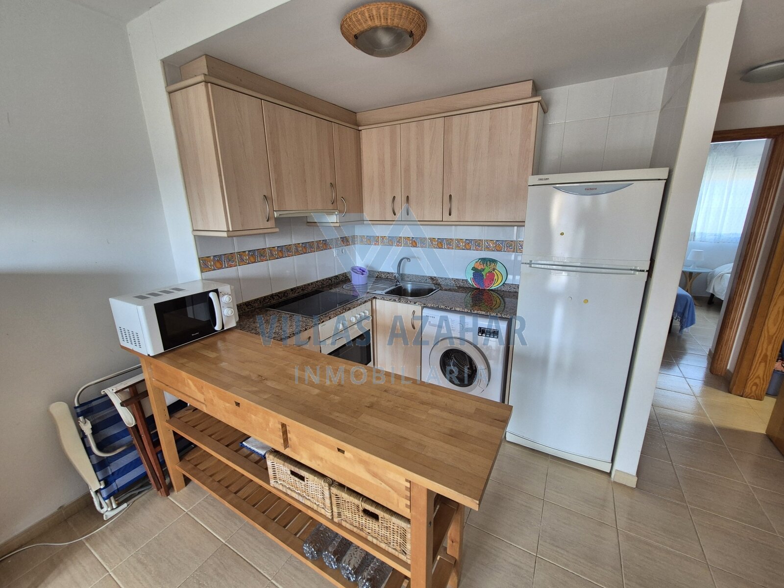 2 bed apartment near beach with huge terrace of 50 m2