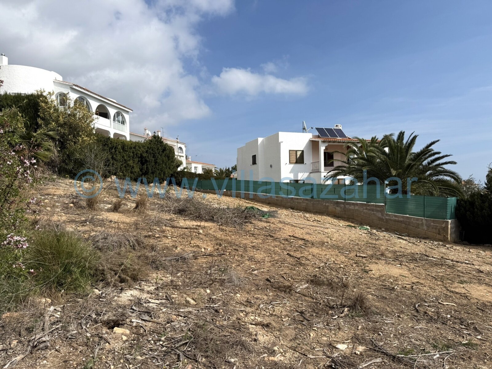 Terrain constructible Las Fuentes avec vue sur mer vendre