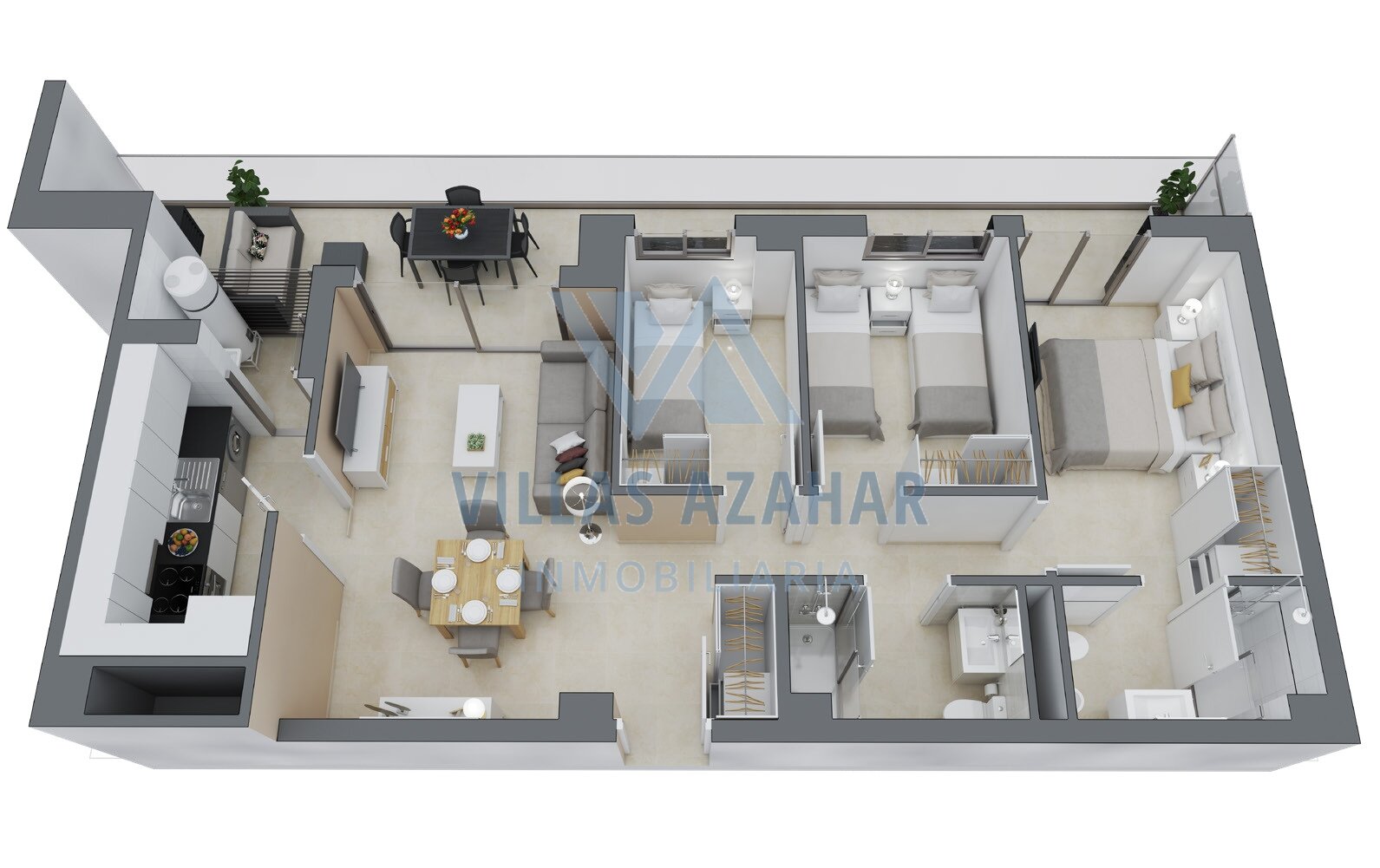 Promotion exclusive de logements neufs plage Toore la Sal