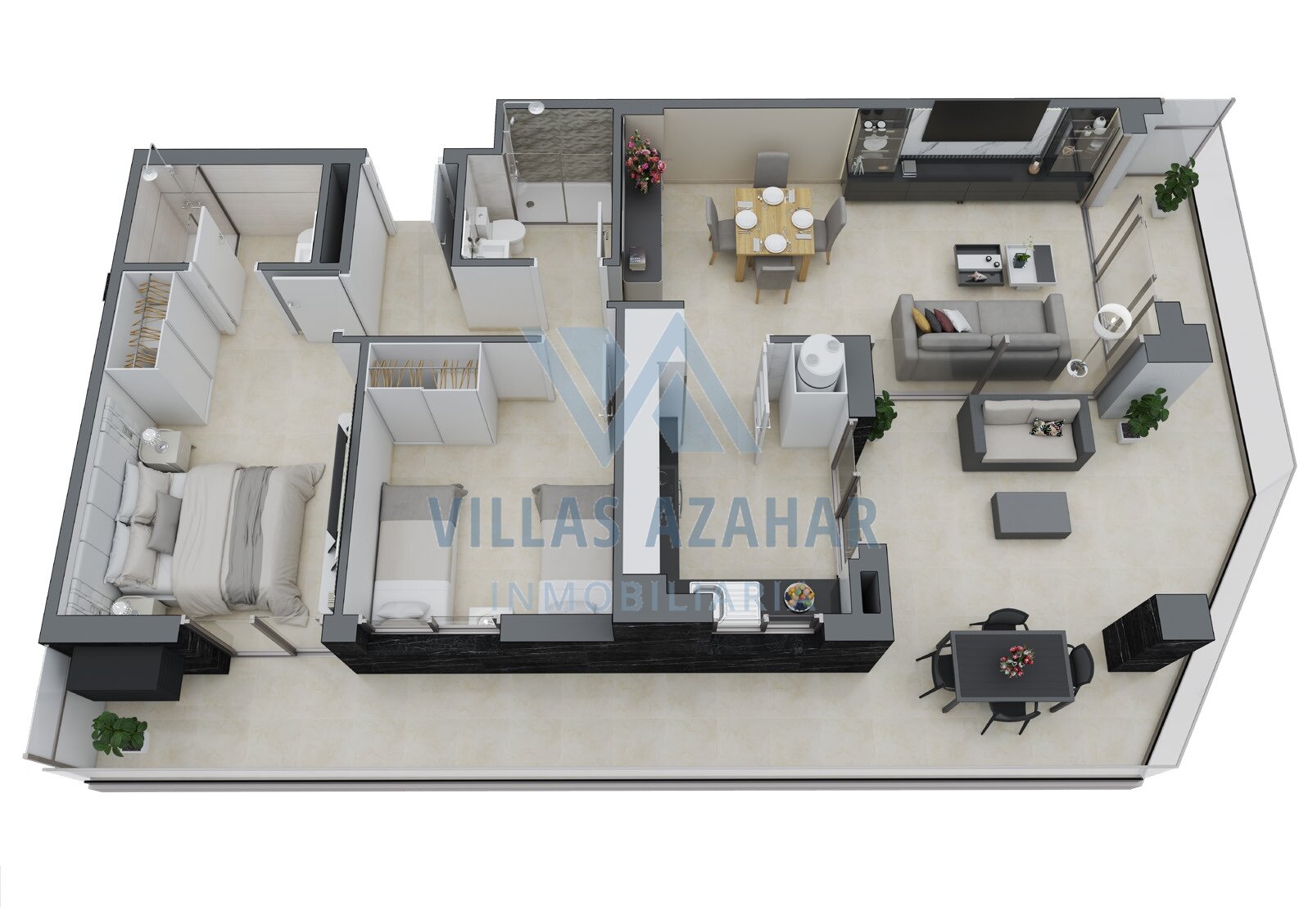 Promotion exclusive de logements neufs plage Toore la Sal