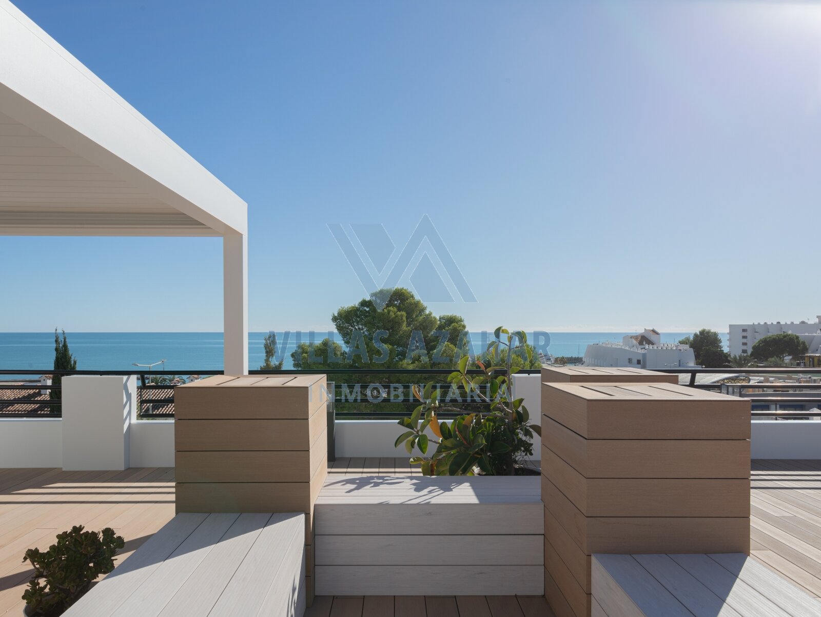 Penthouse duplex exclusif avec vue sur la mer à Las Fuentes
